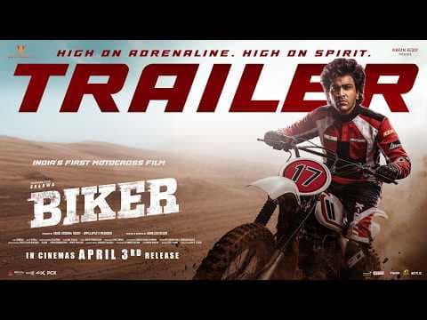 BIKER (2026) Telugu Trailer / Teaser | Sharwanand | Rajashekhar | Malvika Nair
