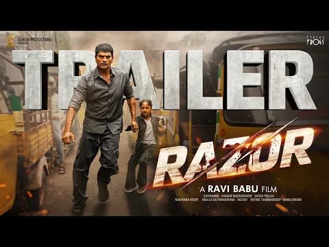 Watch RAZOR (2026) Trailer / Teaser | Ravi Babu Telugu video